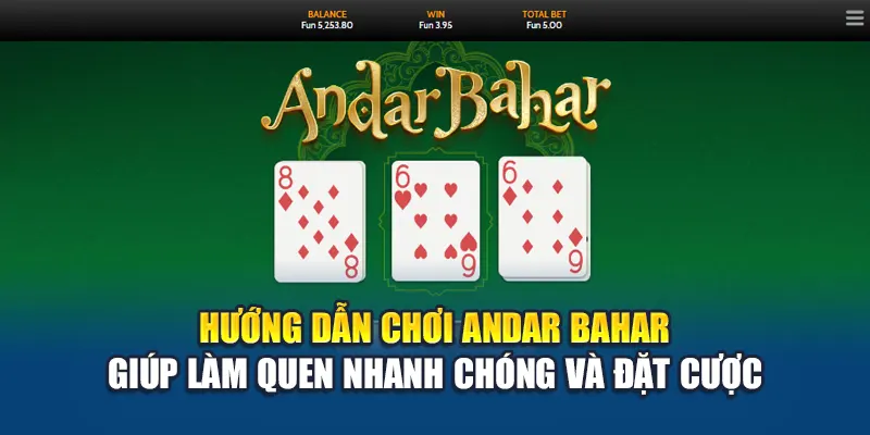 Andar Bahar W88 Mang Đến Trải Nghiệm So Bài Đơn Giản 2 Hướng dẫn chơi Andar Bahar giúp làm quen nhanh chóng và đặt cược